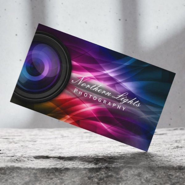 Photographer Camera Lens & Aurora Photography