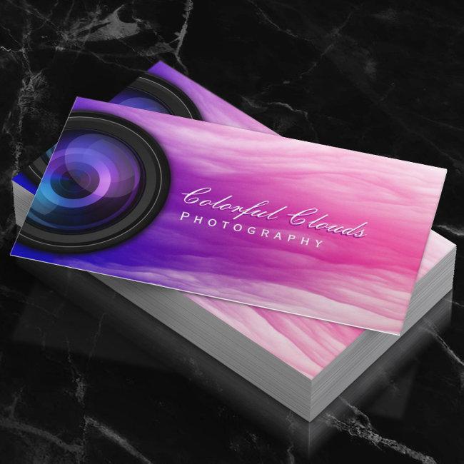 Photographer Elegant Colorful Clouds Photography
