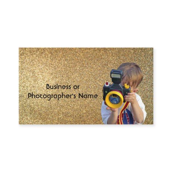 Photographer or Camera Store humorous GoldBG