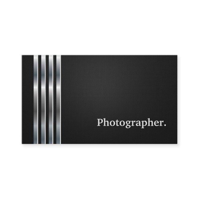 Photographer Professional Black Silver