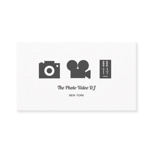 Photographer Videographer DJ with Social Media