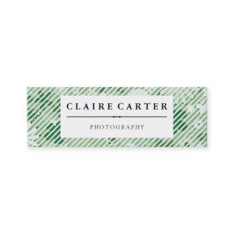 Photography Floral Diagonal Stripes Mini