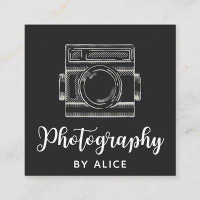 Photography Modern Script Calligraphy Social Media Square