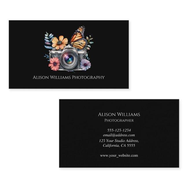 Photography Photographer Floral Camera Watercolor