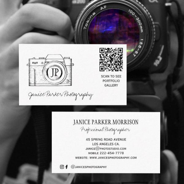 Photography QR CODE camera photographer