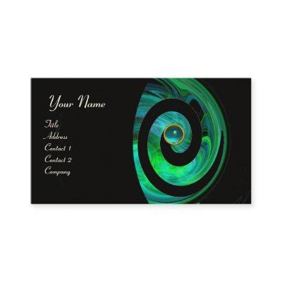 PHOTON SWIRL GEM MONOGRAM black  green blue