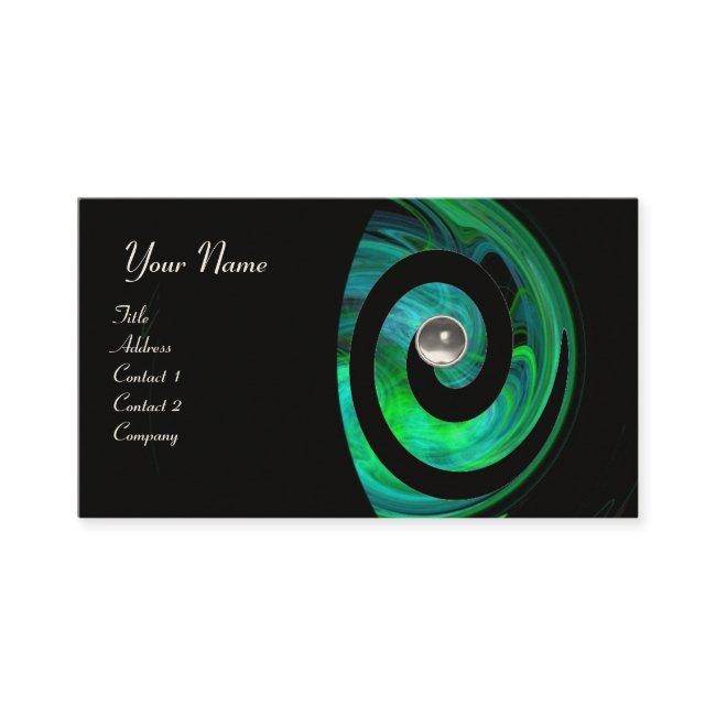 PHOTON SWIRL GEM MONOGRAM black green white