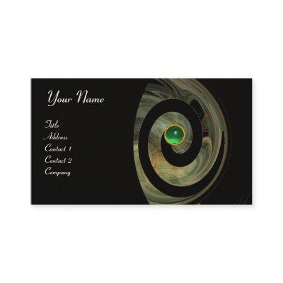 PHOTON SWIRL GEM MONOGRAM black green yellow