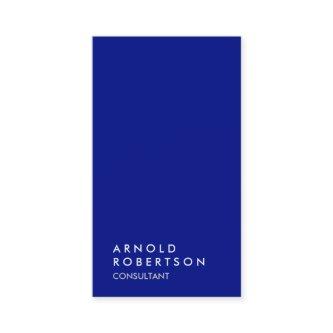 Phthalo Blue Trendy Modern Minimalist Simple