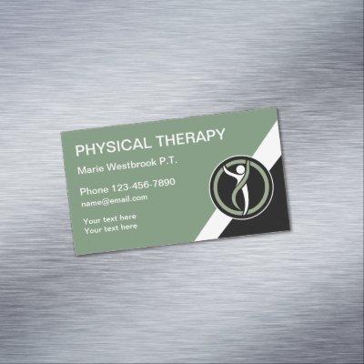 Physical Therapist Modern  Magnets