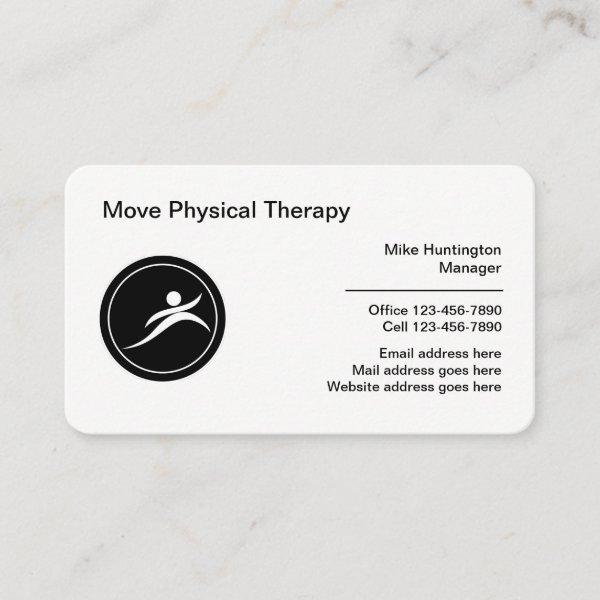 Physical Therapy Medical Logo Template
