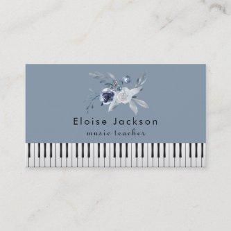 pianist dusty blue bouquet