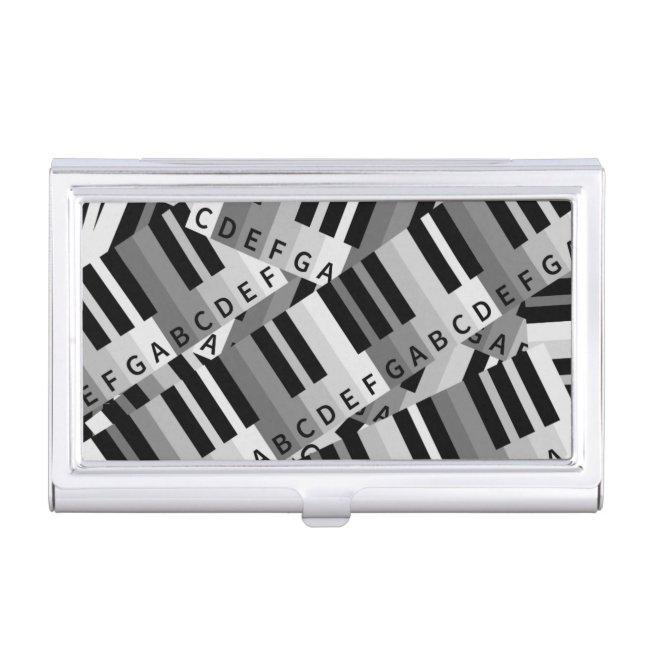 Piano Keys Black and WhitePpattern Case