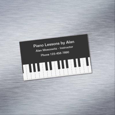 Piano Lessons Instructor  Magnet