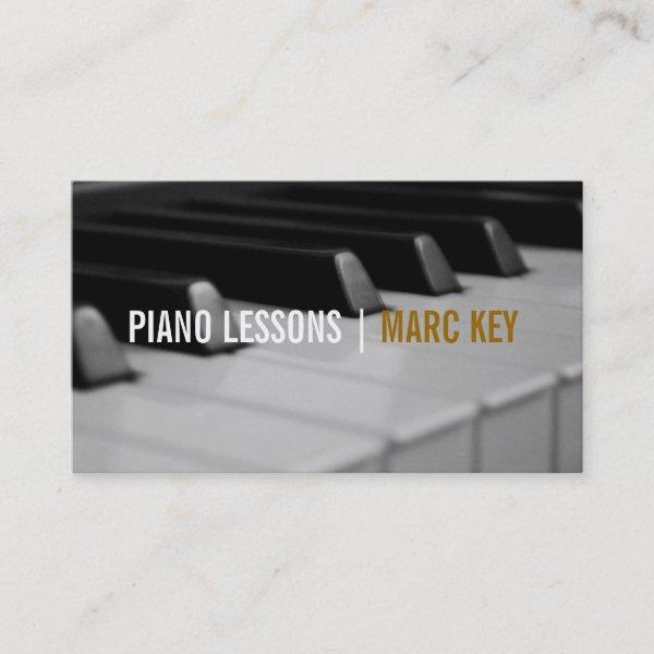 Piano Lessons, Music Instructor