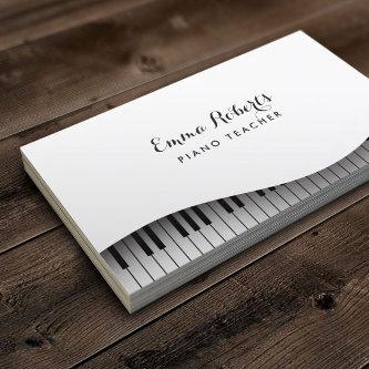 Piano Teacher Piano Keyboard Elegant Music