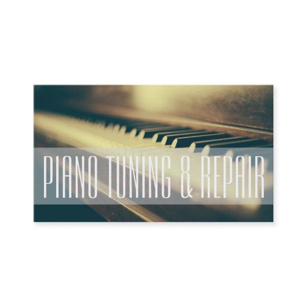 Piano Tuning & Repair Music Instructor Business