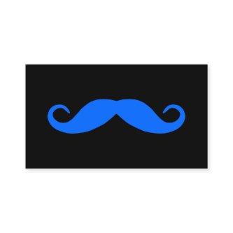 Pick A Color Mustache on Black