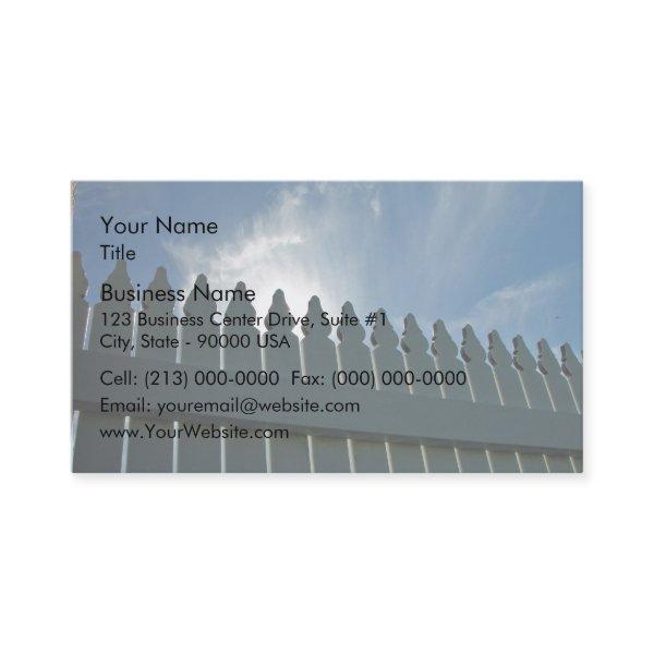 Picket fence