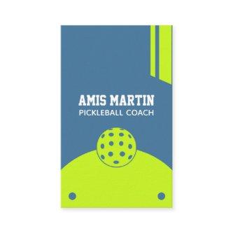 Pickleball Coach Yellow