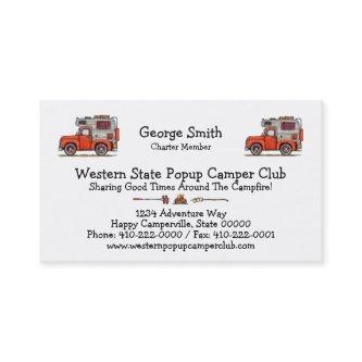 Pickup Truck Camper, RV, trailer or cabin