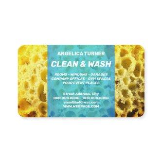 Piece of sponge fun style professional blue pack
