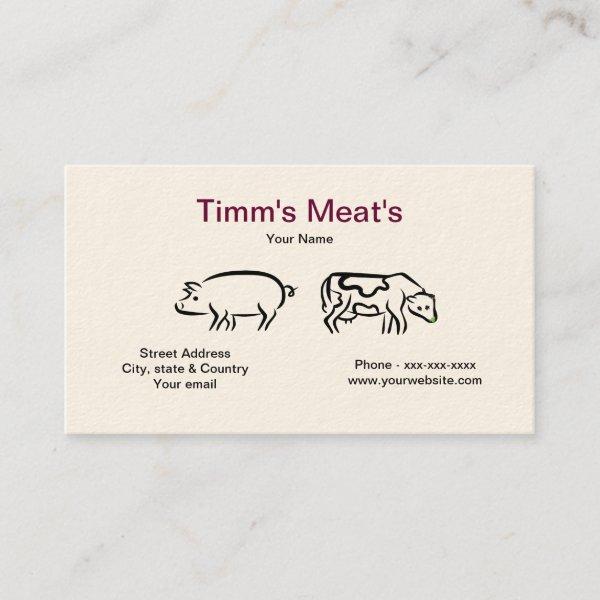 Pig & Cow Meats