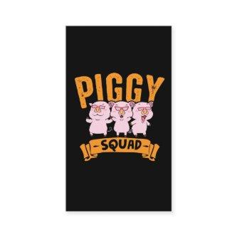 Piggy Squad Hog Piglet Cute Pig