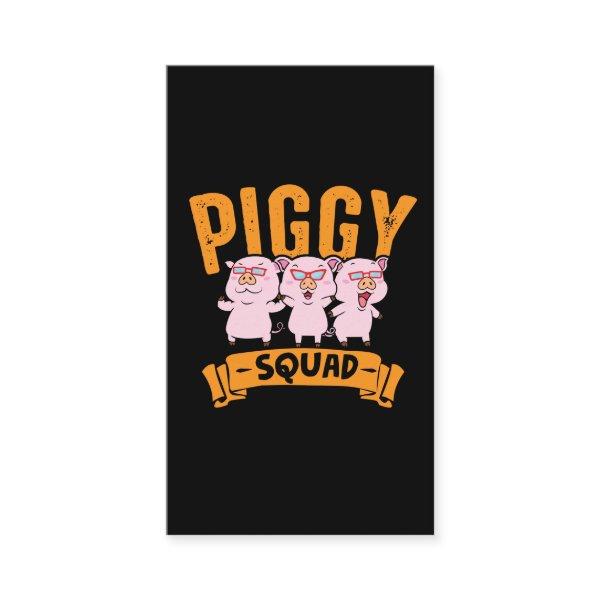 Piggy Squad Hog Piglet Cute Pig