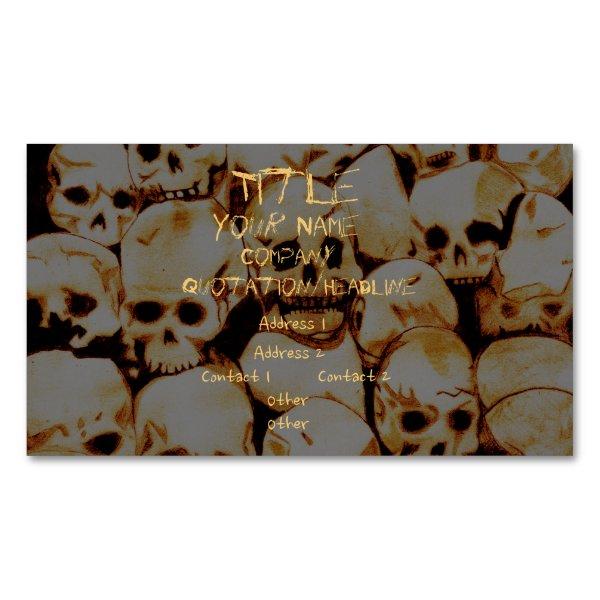 Pile-O-Skulls (Aged) Magnetic