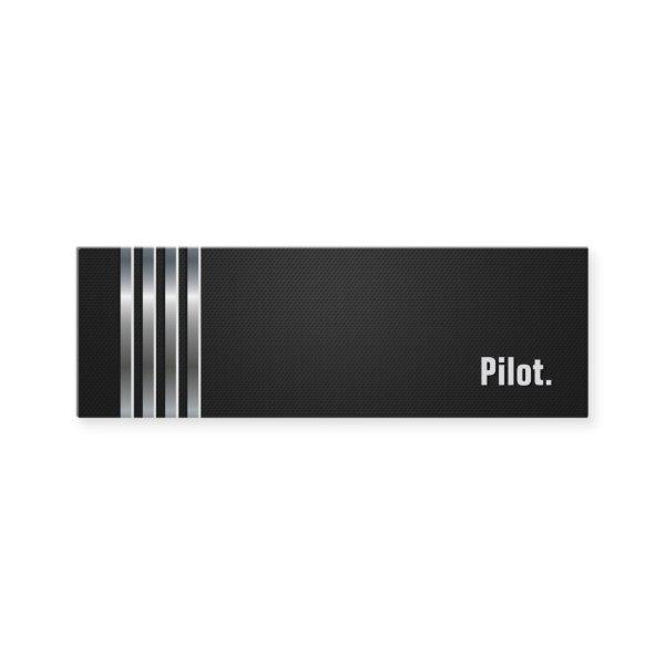 Pilot - Black Silver Stripes Mini