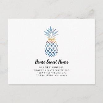 Pineapple Home Sweet Home Moving Announcement
