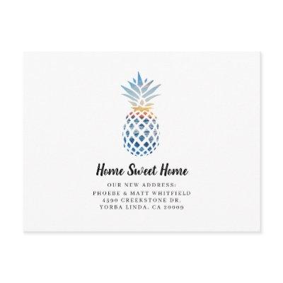 Pineapple Home Sweet Home Moving Announcement