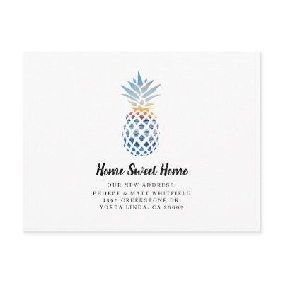 Pineapple Home Sweet Home Moving Announcement