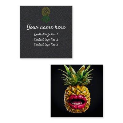 Pineapple Swinger Calling Card