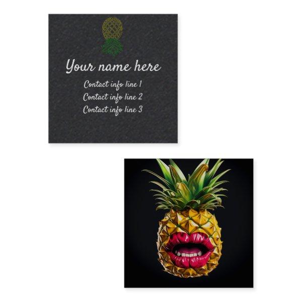 Pineapple Swinger Calling Card
