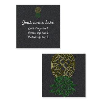 Pineapple Swinger Calling Card