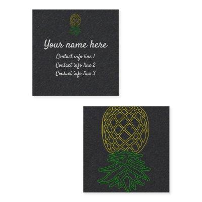 Pineapple Swinger Calling Card