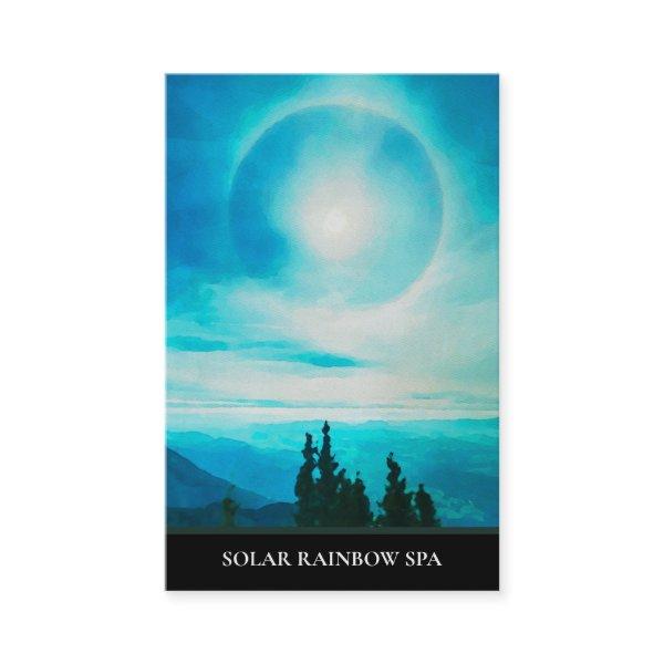 *~* Pines Mountains Rainbow Sun Blue
