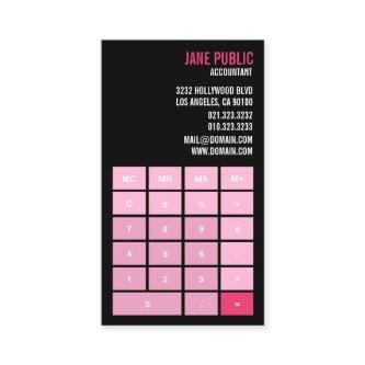 Pink Accountant Calculator