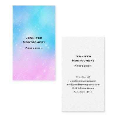 Pink and Blue Pastel Gradient Sky