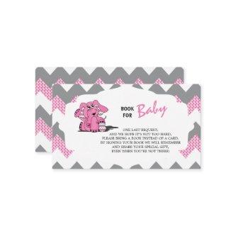 Pink and Gray Chevron Elephant | Bring a Book