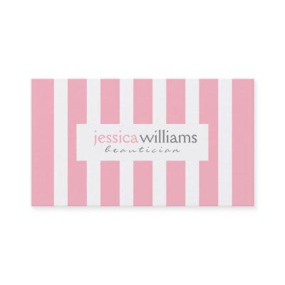 Pink And White Stripes