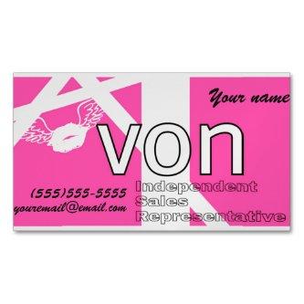 Pink Avon Personalized Magnetic