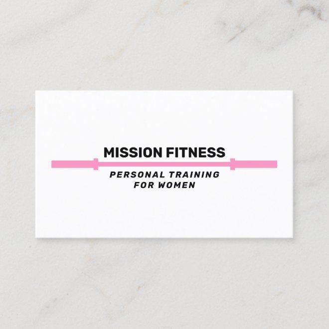 Pink Barbell Fitness Personal Trainer  Business B