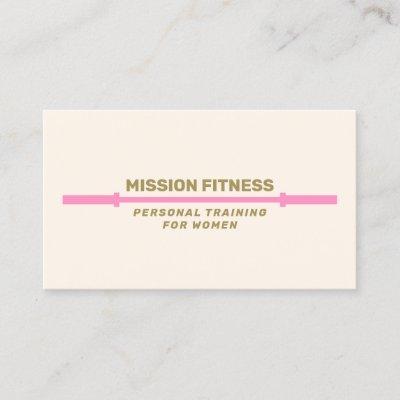Pink Barbell Fitness Personal Trainer  Business B