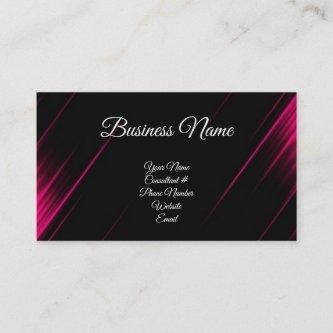 Pink & Black Calligraphy Consultant