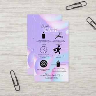 PINK & Blue Watercolor Holographic Design Beauty