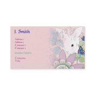 Pink Bunny Business/Profile Cards