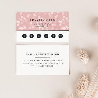 Pink Champagne Bokeh | Loyalty
